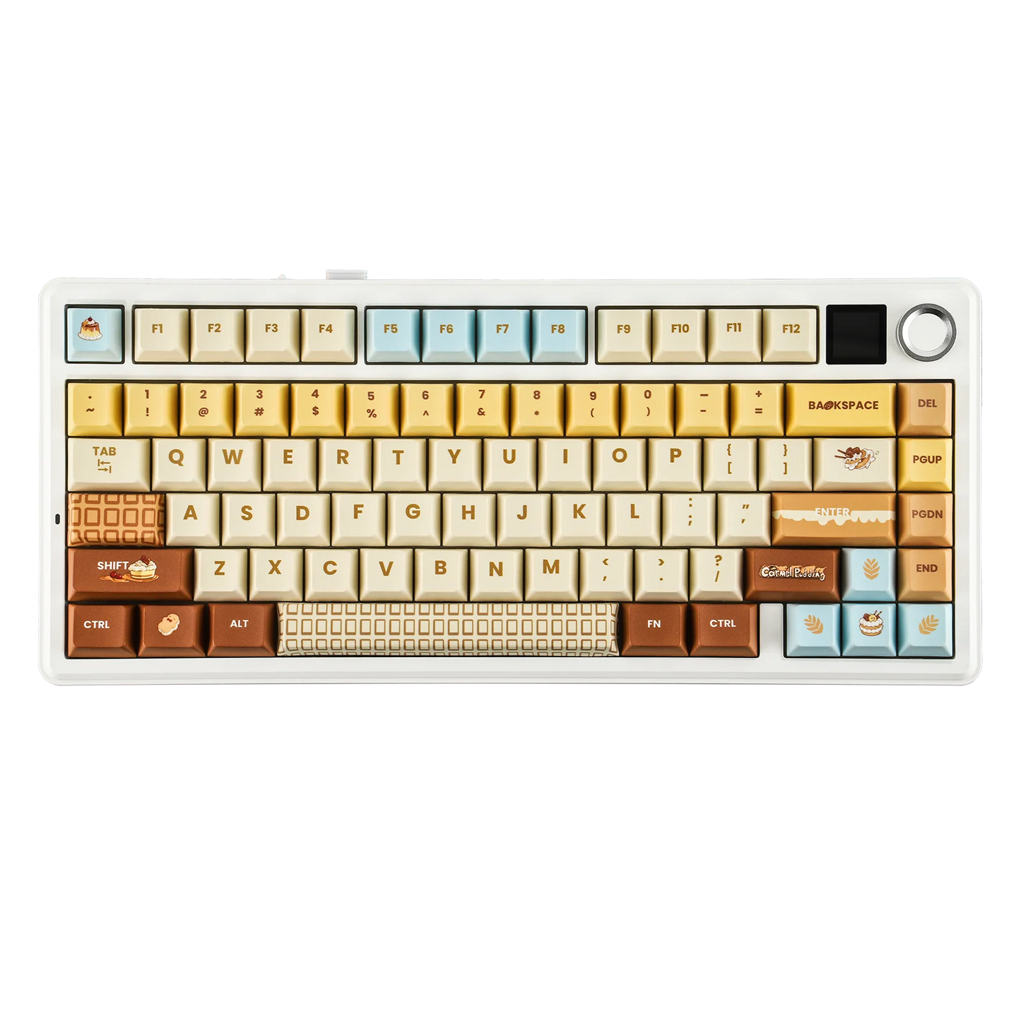 Wireless Mechanical Keyboard Display Knob