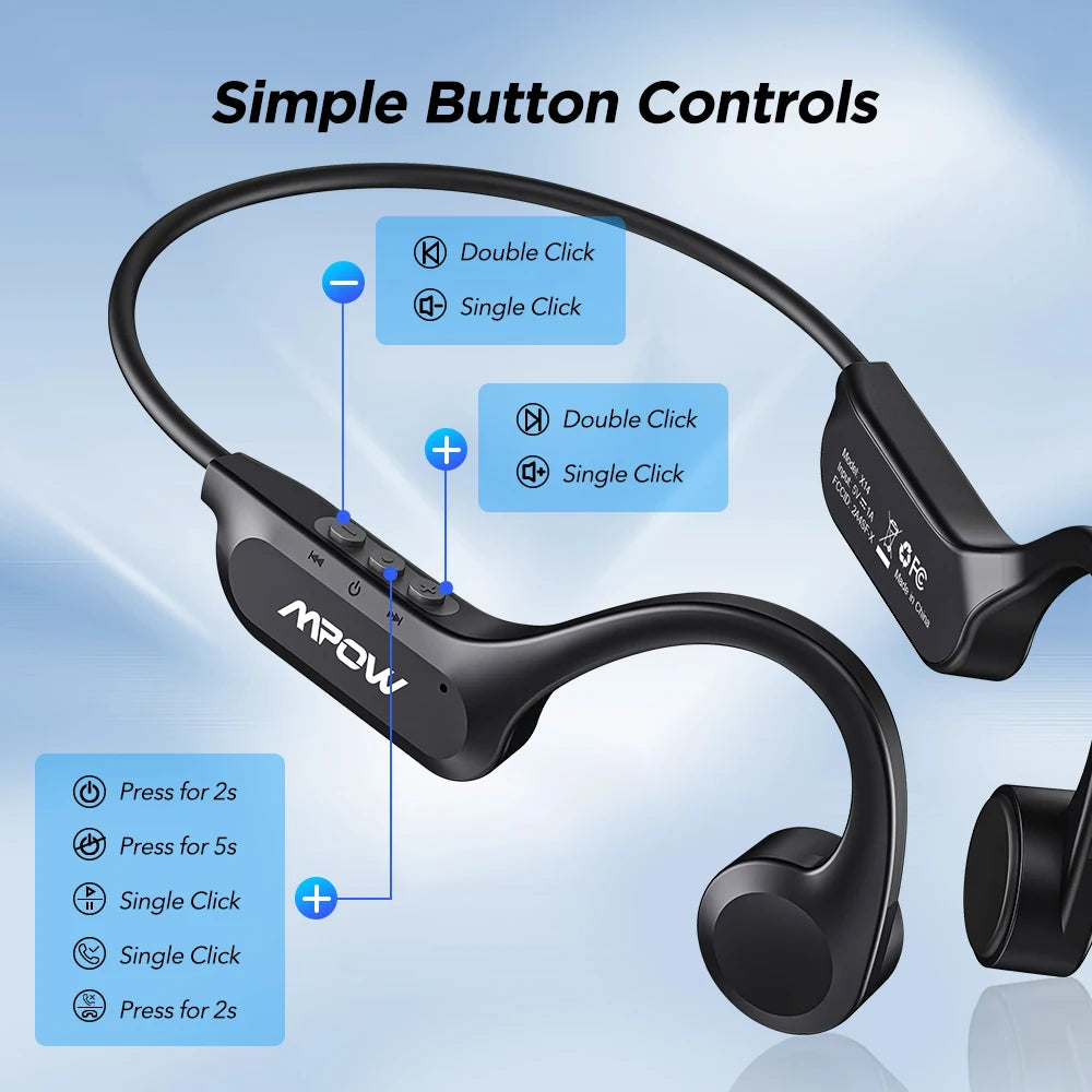 Open Ear Bone Conduction Headphones