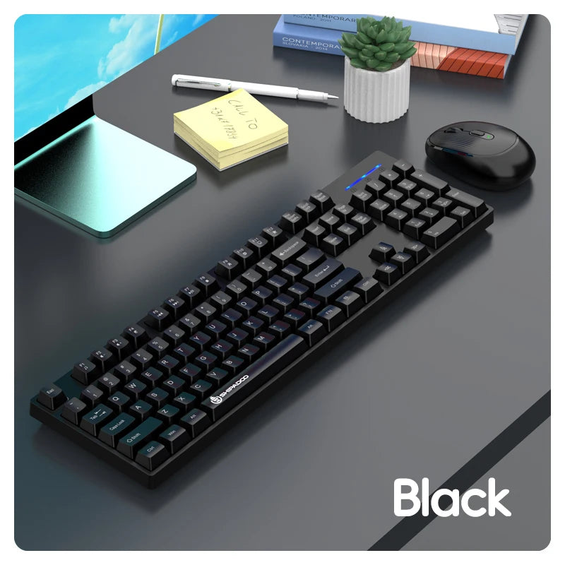Wireless Keyboard Mouse Combo Office