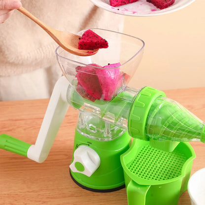 Portable Hand Crank Juicer