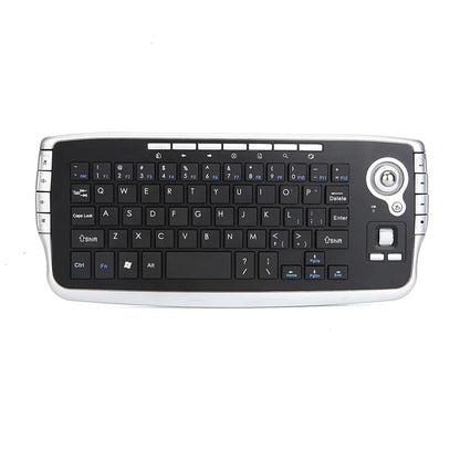 Wireless Mini Keyboard Trackball Combo
