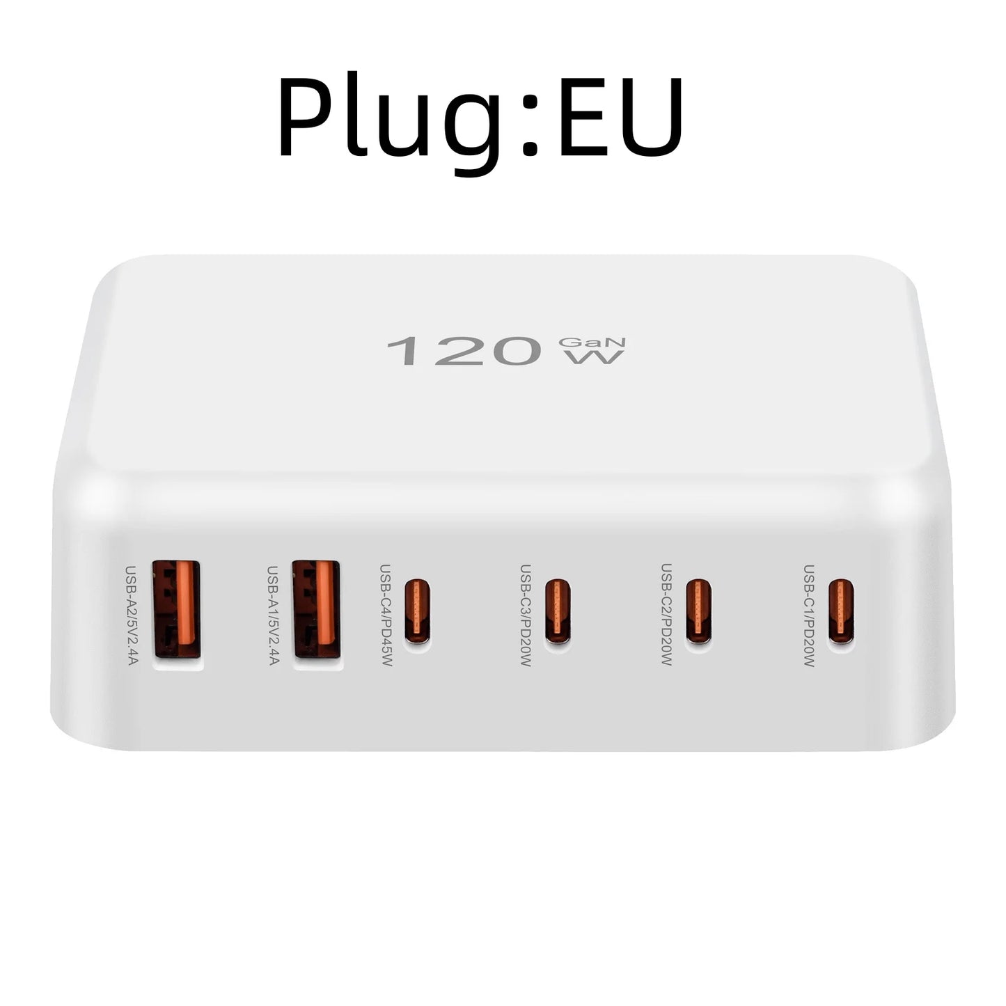 120W Multi Port Fast Charger