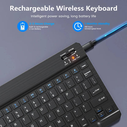 Multi Language Bluetooth Keyboard Mouse Set