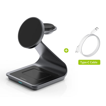 3 in 1 Magnetic Wireless Charger