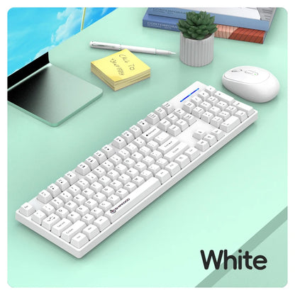 Wireless Keyboard Mouse Combo Office
