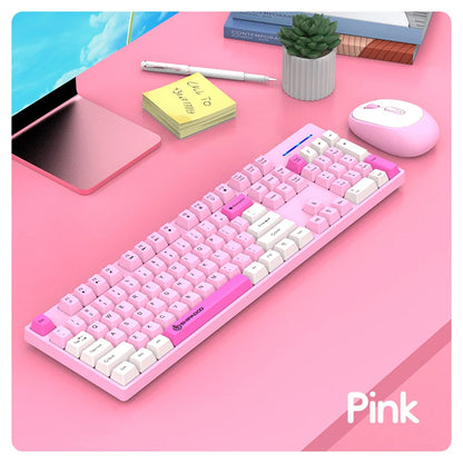 Wireless Keyboard Mouse Combo Office