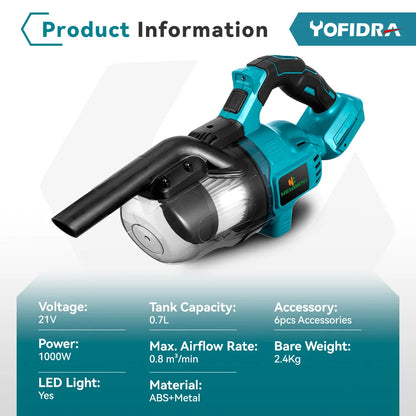 Cordless Electric Vacuum Cleaner