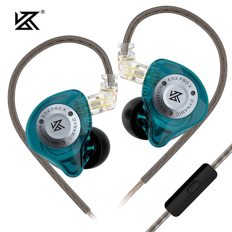 HiFi Bass In Ear Earphones Detachable Cable