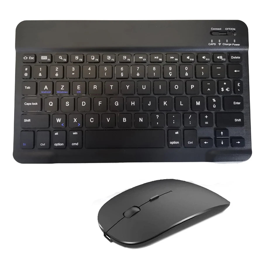 Multi Language Bluetooth Keyboard Mouse Set
