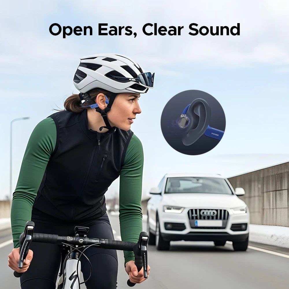 Waterproof Bone Conduction Swim Headphones
