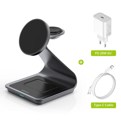 3 in 1 Magnetic Wireless Charger