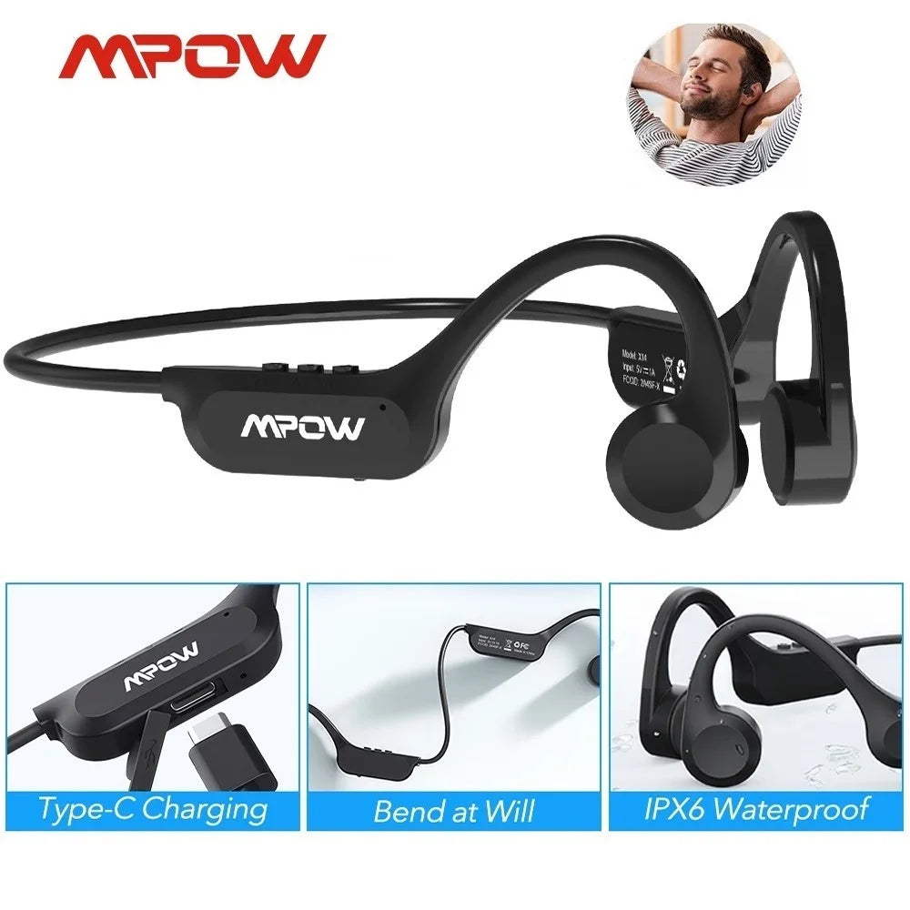 Open Ear Bone Conduction Headphones