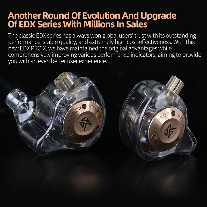 HiFi Bass In Ear Earphones Detachable Cable