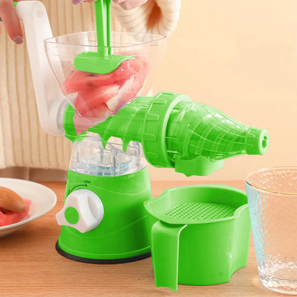Portable Hand Crank Juicer