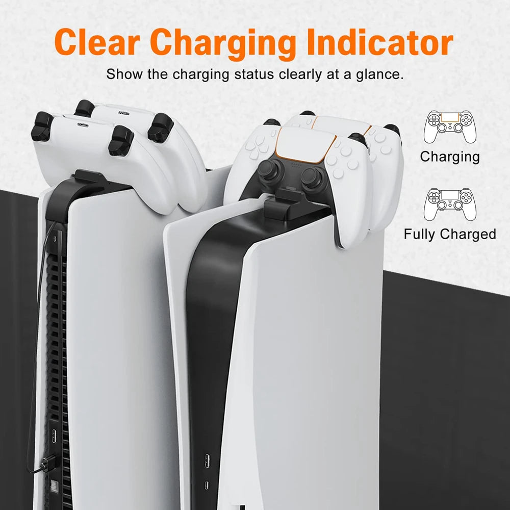 PS5 Dual Controller Charging Dock