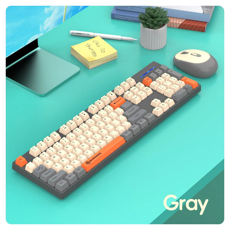 Wireless Keyboard Mouse Combo Office