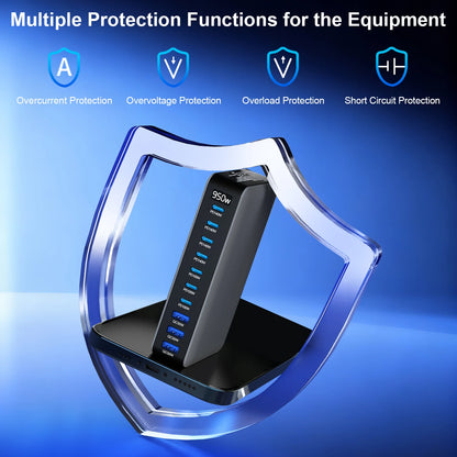 950W Multi Port Fast Charger