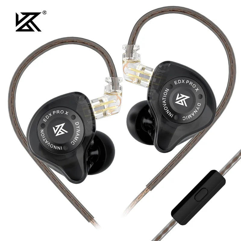 HiFi Bass In Ear Earphones Detachable Cable