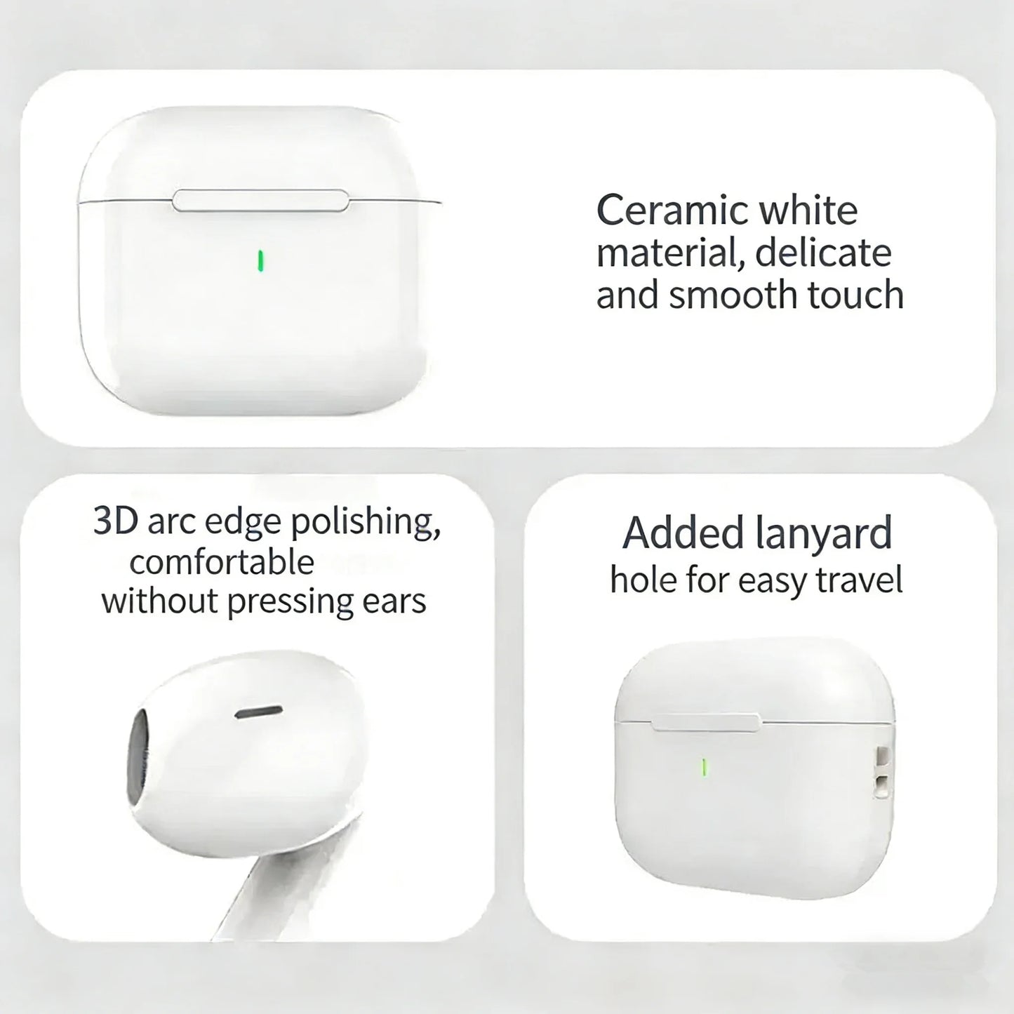Wireless TWS Earbuds With Charging Case