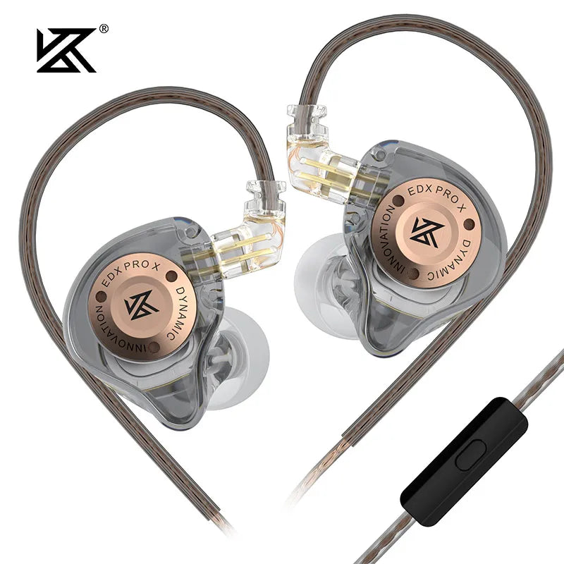 HiFi Bass In Ear Earphones Detachable Cable