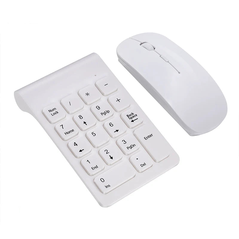 Mini Wireless Numeric Keypad Set