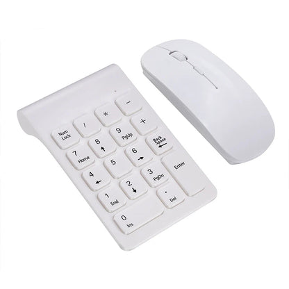Mini Wireless Numeric Keypad Set