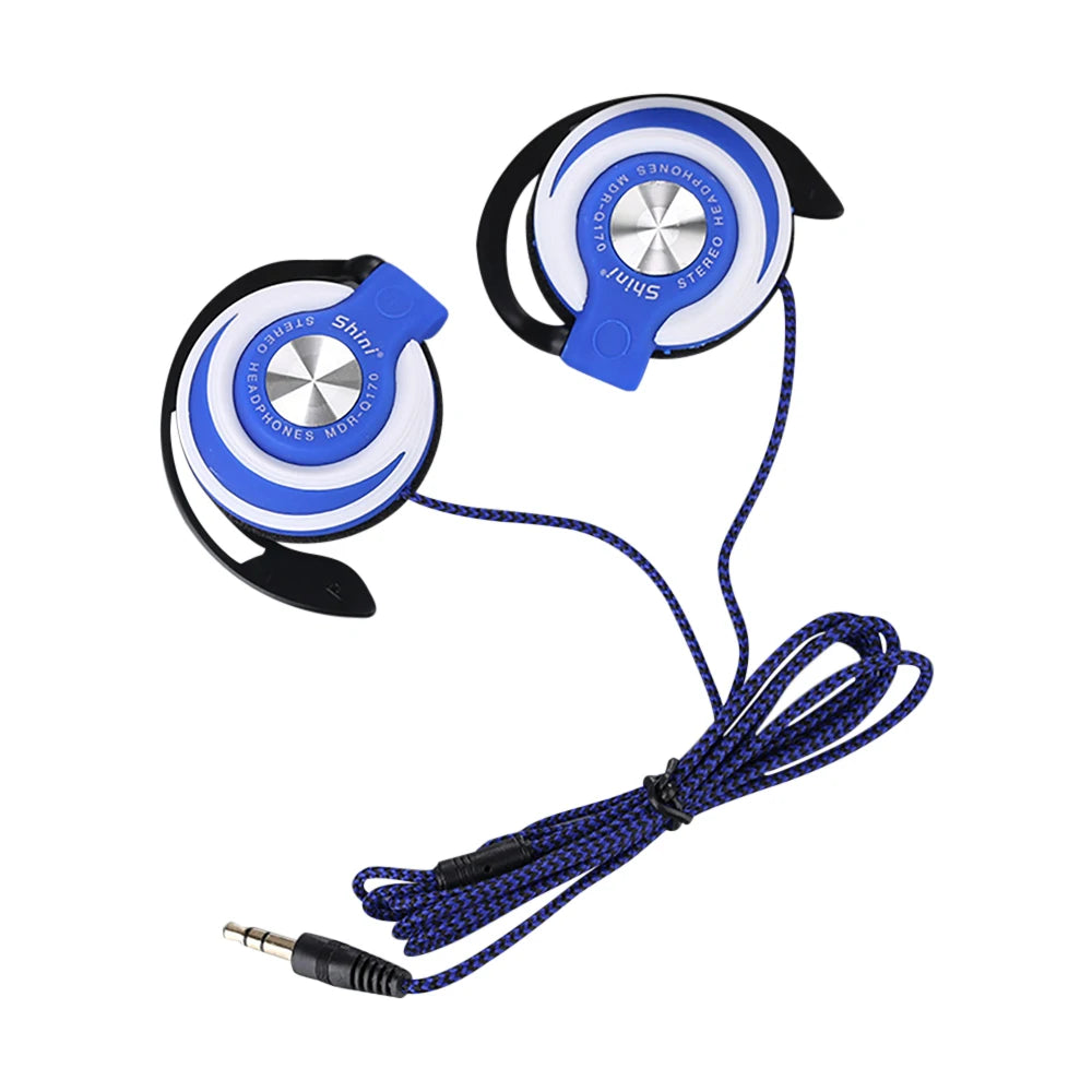 Heavy Bass Wired Earhook Earphones
