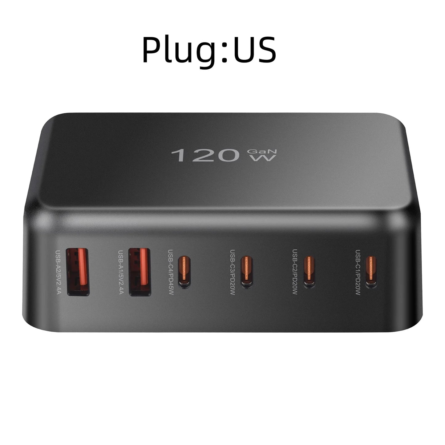 120W Multi Port Fast Charger