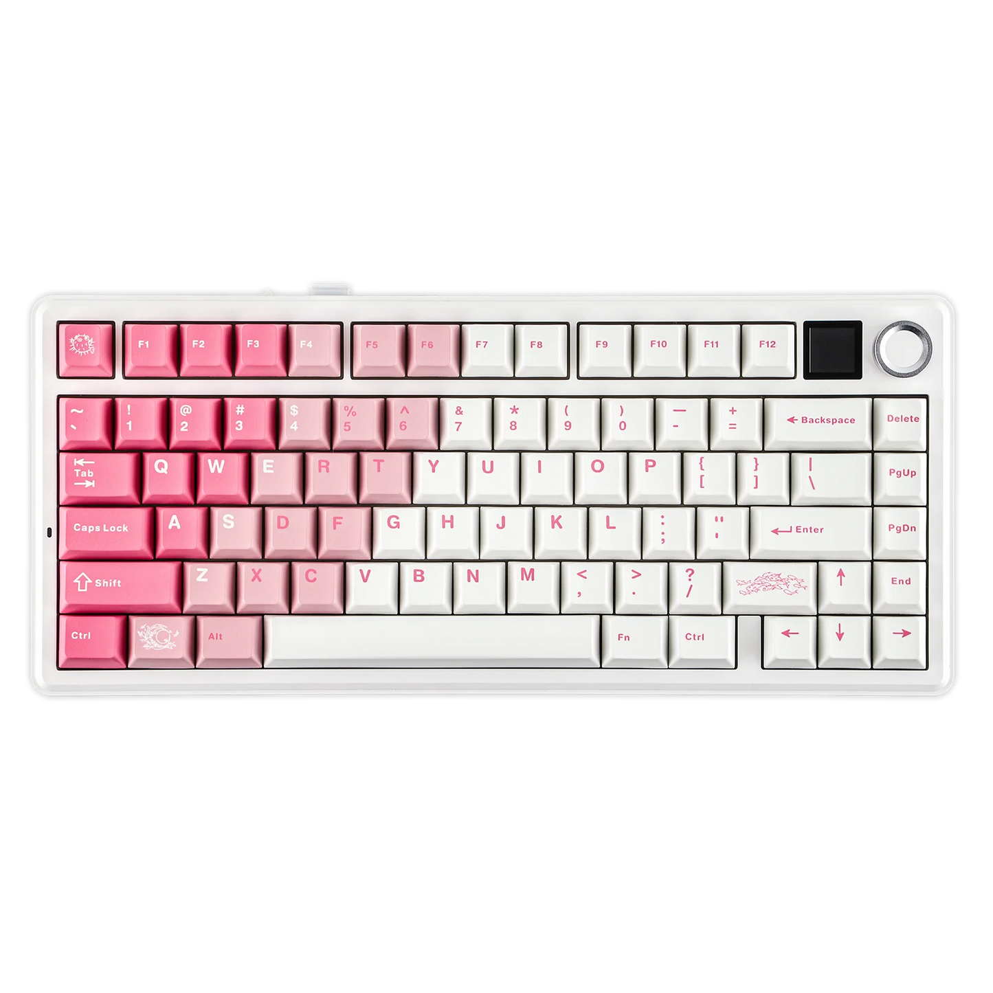 Wireless Mechanical Keyboard Display Knob