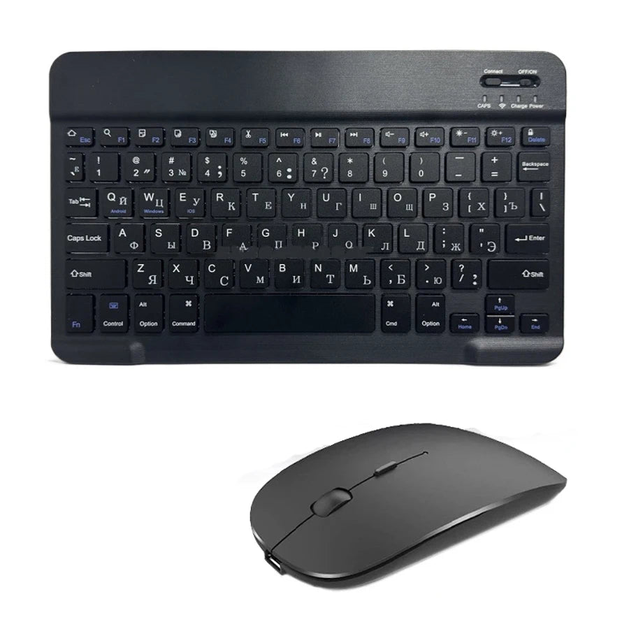 Multi Language Bluetooth Keyboard Mouse Set