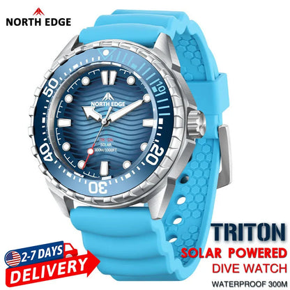 Solar Digital Dive Watch