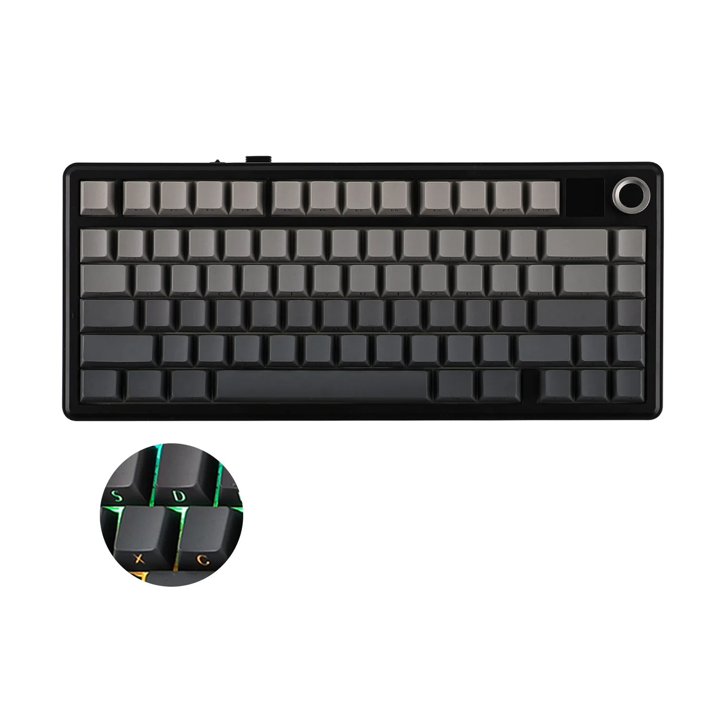 Wireless Mechanical Keyboard Display Knob