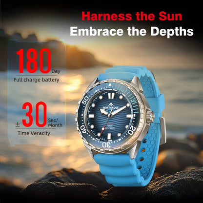 Solar Digital Dive Watch