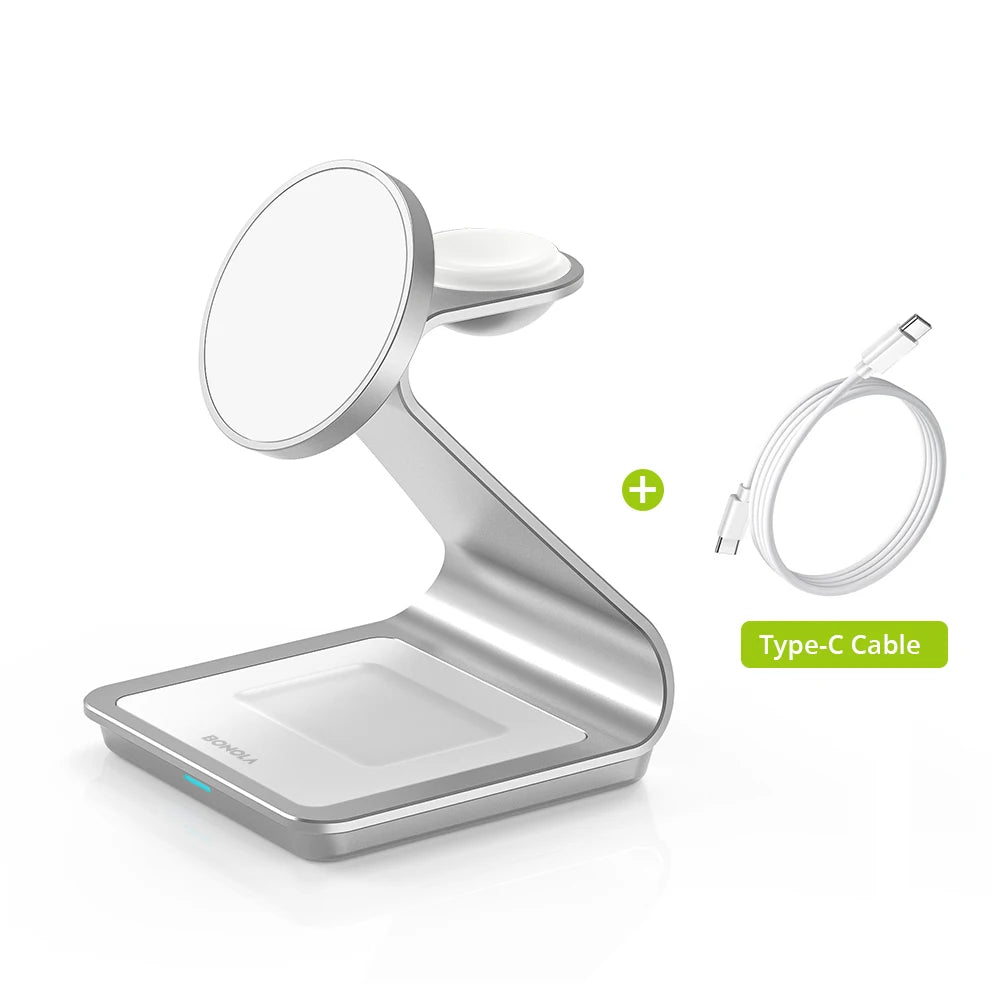 3 in 1 Magnetic Wireless Charger
