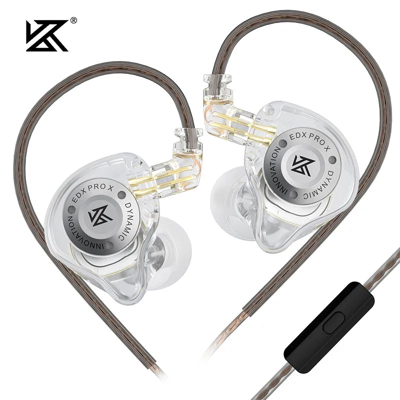 HiFi Bass In Ear Earphones Detachable Cable