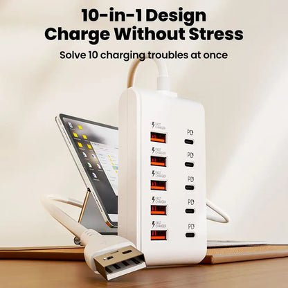 10Port USB Charging Hub