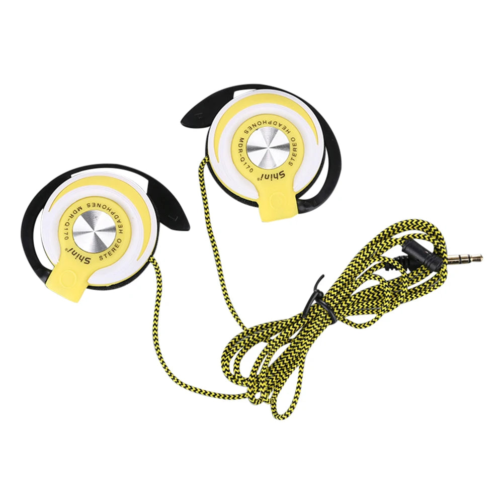 Heavy Bass Wired Earhook Earphones