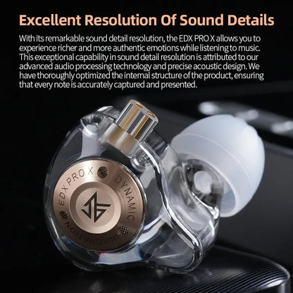 HiFi Bass In Ear Earphones Detachable Cable