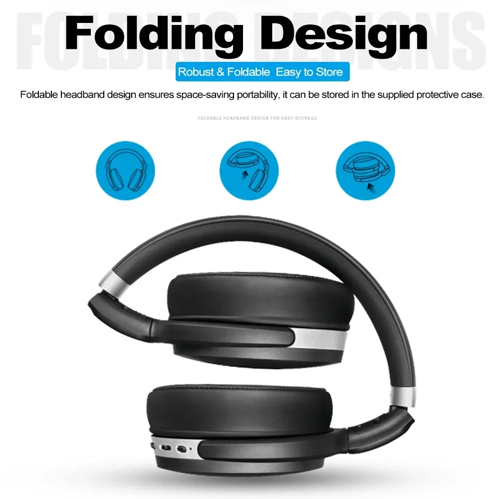 Wireless Noise Cancelling Over Ear Headphones
