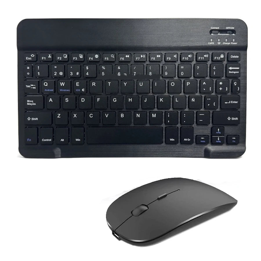 Multi Language Bluetooth Keyboard Mouse Set