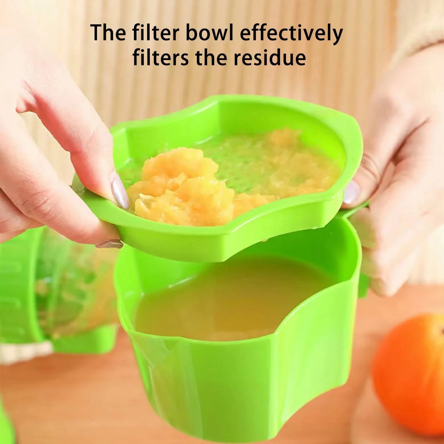 Portable Hand Crank Juicer