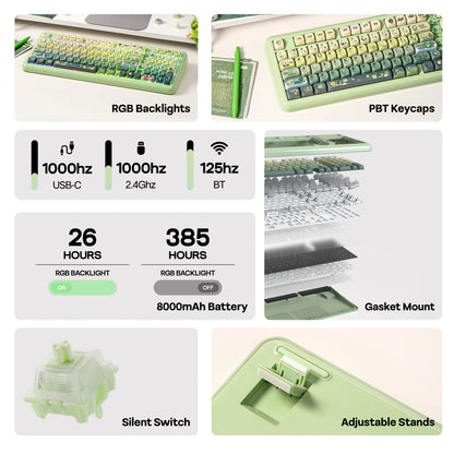KiiBOOM Phantom98 Lite Mechanical Keyboard
