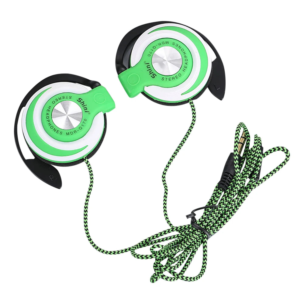 Heavy Bass Wired Earhook Earphones
