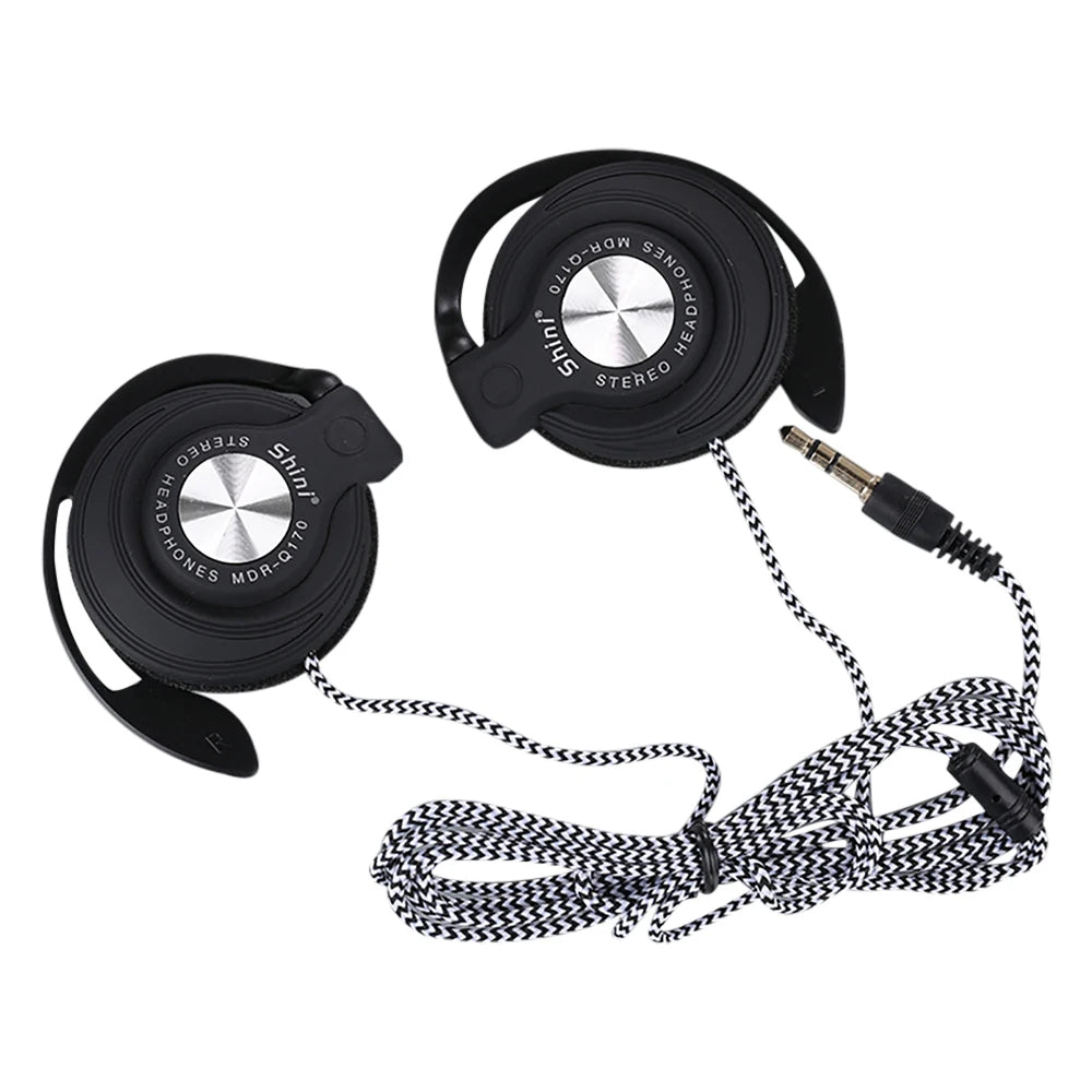 Heavy Bass Wired Earhook Earphones
