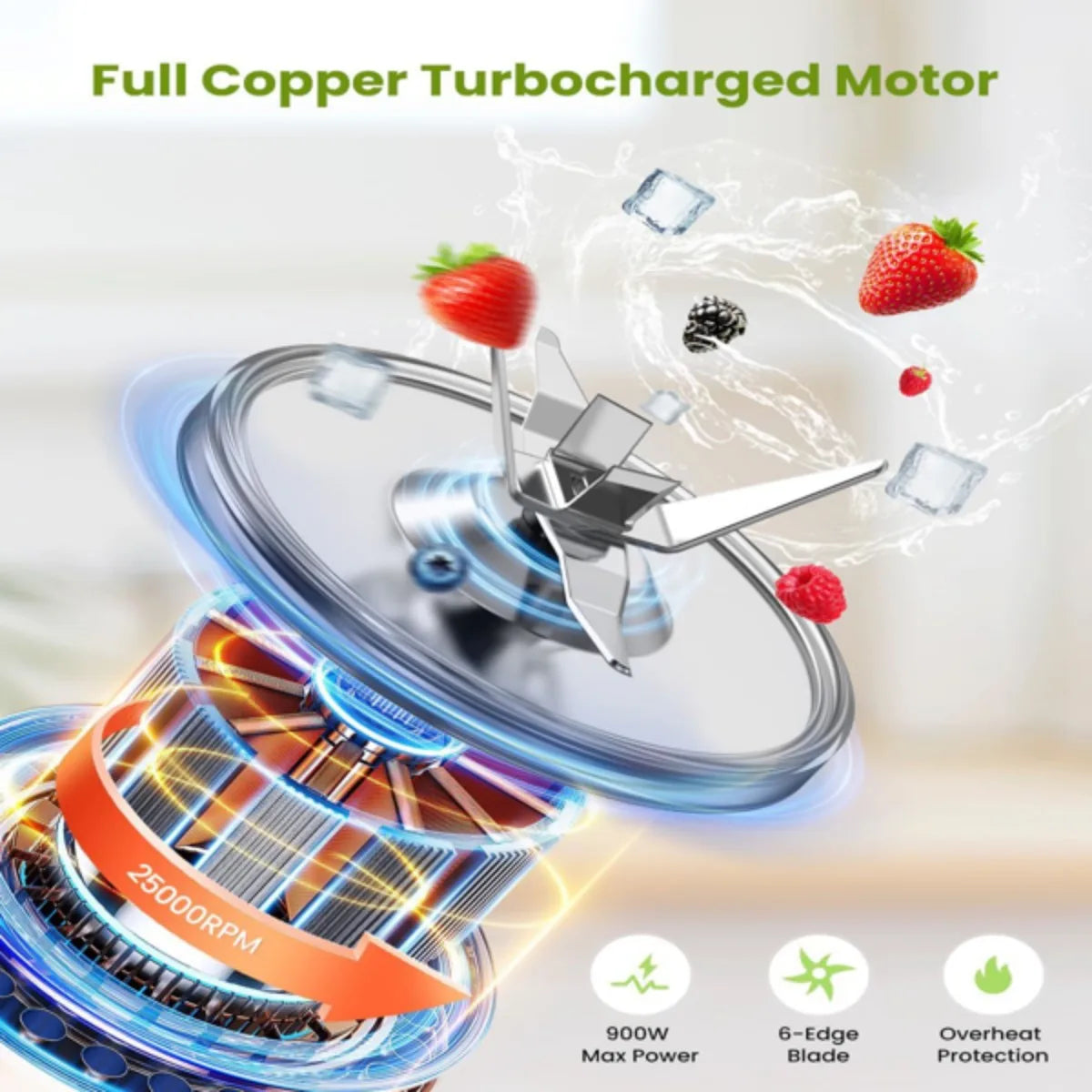 High Power Smoothie Blender