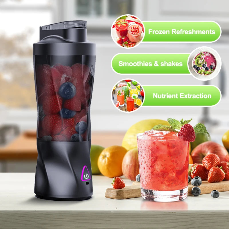 Portable Electric Juicer Blender