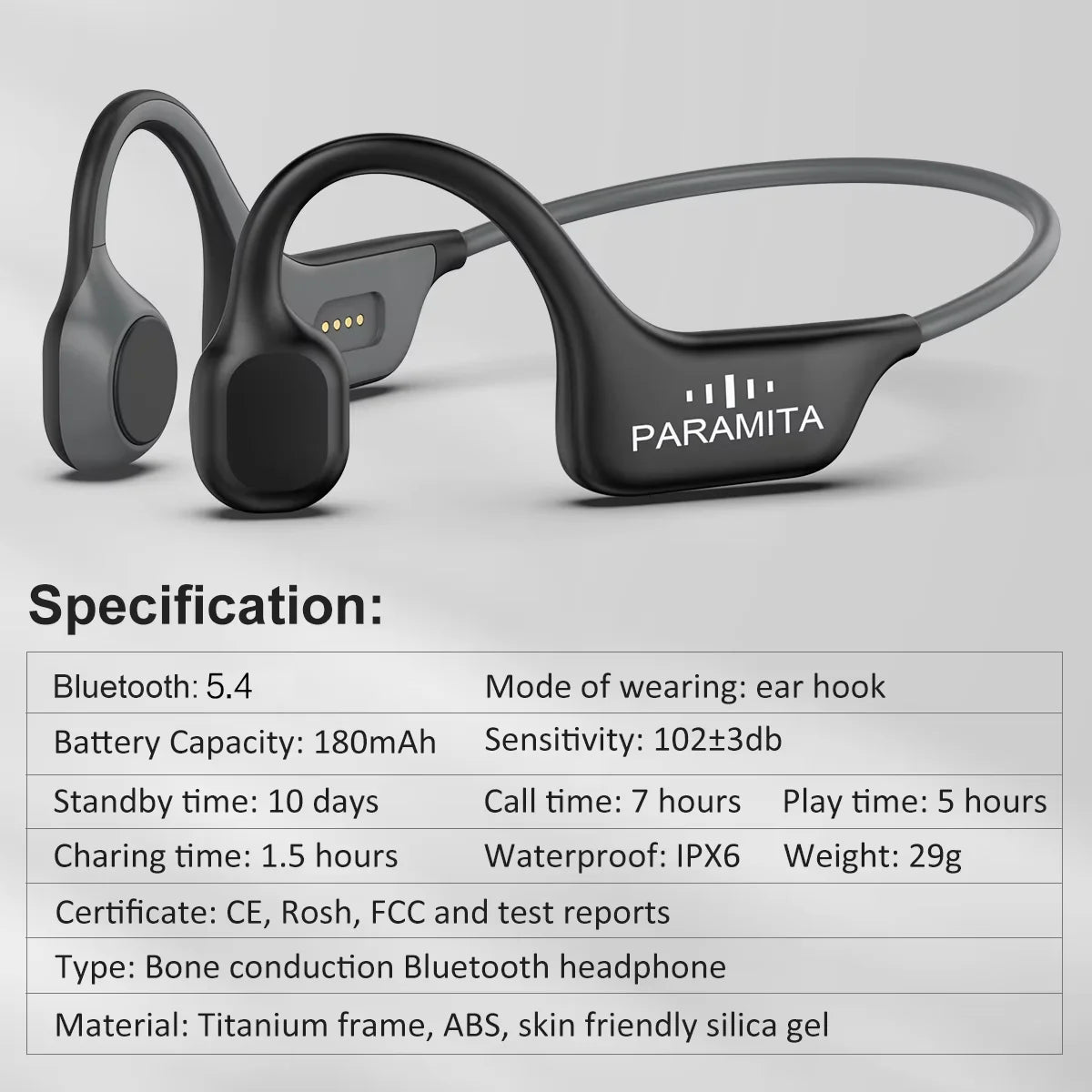 Bone Conduction Sports Headphones