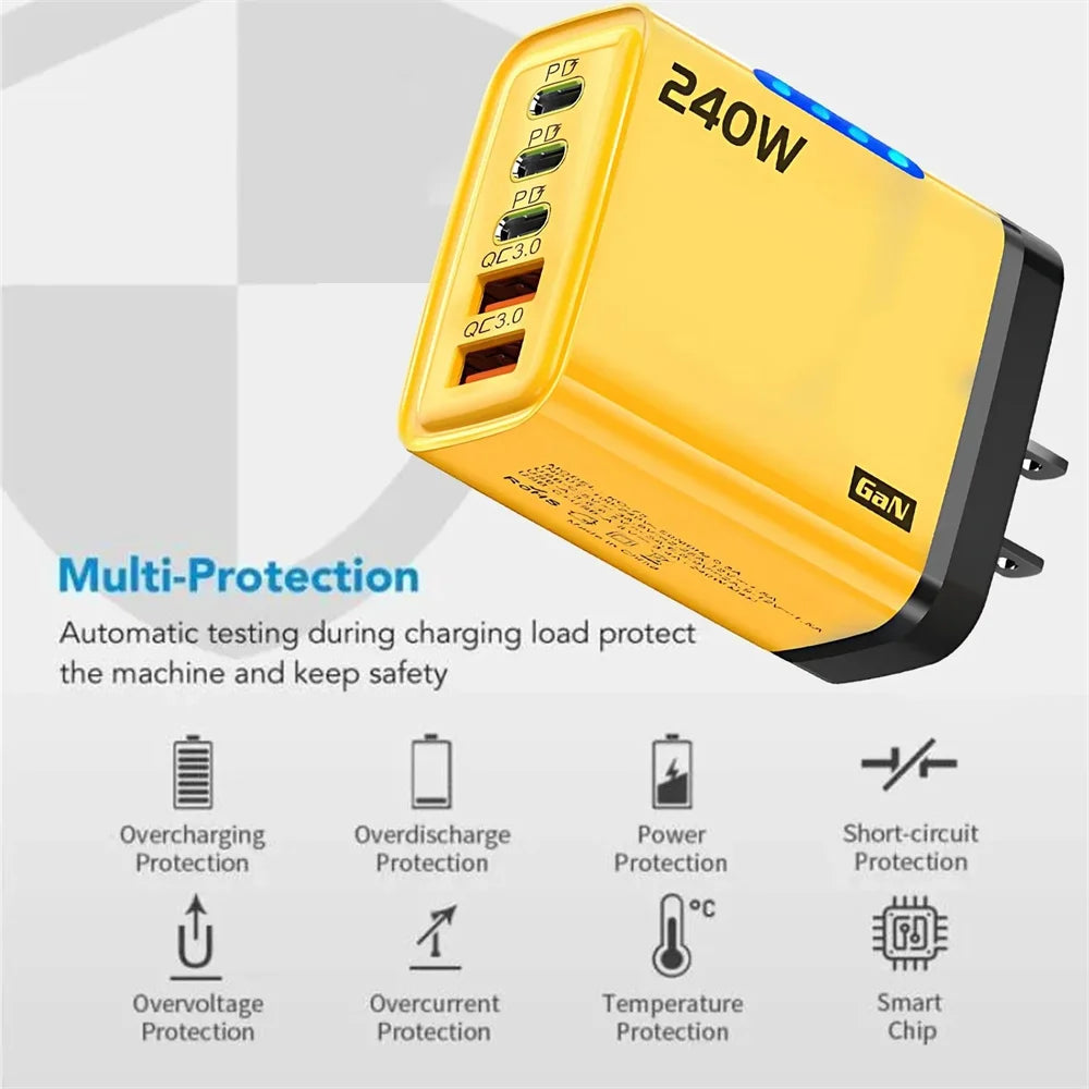 5Port PD Desktop Fast Charger