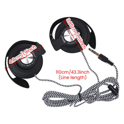 Heavy Bass Wired Earhook Earphones