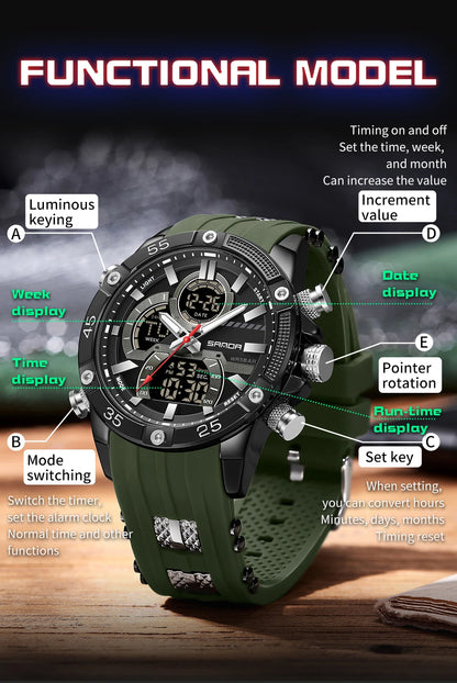 Digital Sport Wrist Watch